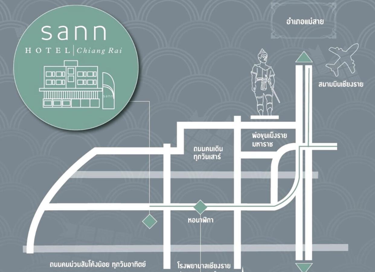 Sann Hotel Chiang Rai Eksteriør billede